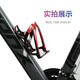 Giant is suitable for Giant bicycle atx620 aluminum alloy water bottle rack, mountain bike water cup holder, road bike water rack, gradient black