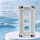 22mm one/two/three/four/five position button box single hole button box waterproof button plastic switch control box white 2 holes (22mm aperture) No Specifications