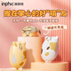 INPHIC Yuanchuang Kelu Cat Wireless Mouse Office Mouse Wireless/2.4G/Bluetooth Dual Mode Light Sound Rechargeable Desktop Laptop for Girls Cute, Soft and Good-looking Bluetooth Wireless Dual Mode + Power Display + TyC Charging Milk Brown