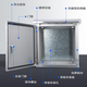 Thickened outdoor waterproof box outdoor 304 stainless steel distribution box horizontal box monitoring box control box equipment instrument box 300*400*250 (vertical box) 304