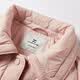 Xiangying Short Down Jacket Women's Light Pink 2025 Winter New 90 White Duck Down Small Lapel Diamond Jacket Silver Peony S 155/80A/85-95Jin Jin is equal to 0.5 kg
