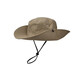 Nanmuxiong Children's Fisherman Hat Outdoor Mountaineering Hat New Parent-Child Male and Female Big Children Quick-Dry Hiking Camping Sun Protection Sun Hat Hat Khaki