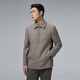 Lilang woolen coat men's lapel winter 2025 new sheep wool coat business men's mid-length woolen coat