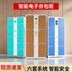 Pupan Supermarket Electronic Locker Shopping Mall Employee Face Recognition Card Swipe Password Storage Locker 36-door Face Recognition Cabinet Available in Multiple Colors