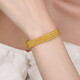 Jinxu multi-layered hoop sand gold bracelet for women, non-fading, winding bracelet, versatile, stylish, light and luxurious, single hoop