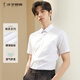 Talented men's shirt cotton breathable 25 spring and summer business white shirt short-sleeved professional top multi-color formal solid color