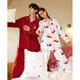 Gongdie Light and Soft Miffy Couple Pajamas for Women Spring and Autumn Long Sleeve Cardigan Men's Home Clothing Set