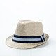 BILLSURF Straw Hat Men's Summer Travel Sun Hat Women's Top Hat Seaside Vacation Hat Travel Sun Protection Sun Hat Jazz Hat Gentleman Top Hat Spring and Summer Khaki Adult One Size