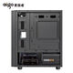 Patriot (aigo) V12 computer desktop case office home MATX case acrylic side through 240 water-cooled high-value V12 black acrylic side through + 3 LED fans