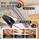 Baijie (BJ) 304 meat slicer, household multi-functional frozen meat bone cutter, meat planer artifact, manual mutton roll slicer, thickened 304 stainless steel, dual-purpose slicing/bone cutting