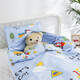 Children aged 0-12 years old student sleeping bag anti-kicking quilt autumn and winter plus velvet baby sleeping bag baby thickened winter universal four-season excavator soft and comfortable 80X150cm cotton mother-in-law liner