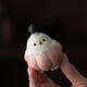 Fantasy Yixing Original Mineral Purple Clay Garlic Bird Tea Pet Ornaments Boutique Handmade Garlic Bird Tea Play Cute Decorator Garlic Bird Simple Decoration