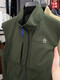 Munsingwear/Munsingwear High-end Men's Outdoor Sleeveless Vest 2025 New Cycling Quick-drying Jacket Gray XL Recommended 135-150 Jin Jin equals 0.5 kg