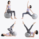 Duwek Yoga Ball Pilates Fitness Massage Ball Elastic Swiss Ball Thickened Balance Core Training 65cm