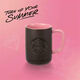 Starbucks Cup PINK Ceramic Mug Pink Handle High-Looking Creative Coffee Cup Desktop Water Cup Black Pink Goddess Cup 475ml