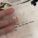 Nianfu S999 Pure Silver Kitten Earrings for Women, Pure Silver for Ear Holes, No Picking for Sleeping, Cute Mid-Autumn Festival Gift for Girls, Kitten Earrings, 999 Pure Silver