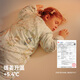 Betis baby sleeping bag warm ginger constant temperature children's split-leg sleeping bag infant anti-kicking quilt pajamas four seasons double layer Fried L