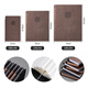 Nine Thousand Years 2026 Yangba Soft Leather Business Notebook A5 Thickened Notepad Office Stationery Meeting Minutes Printable Inside Page Customized Cover LOGO Single Book Brown (Free Pen) B5