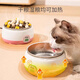 Tanbeiman Cat Constant Temperature Water Bowl Yogurt Machine Cat Drinking Water Constant Temperature Cat Bowl Heated Warm Water Bowl Drinking Machine Dog Constant Temperature Cat Water Bowl丨Fresh Green 1L Large Capacity丨Stainless Steel Liner丨Safe and Low Power Consumption