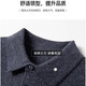 XJSGS international men's high-end brand woolen sweater luxury 100% pure wool autumn and winter knitted sweater men's bottoming shirt high-end night orchid spot speed M recommended 90-120Jin Jin is equal to 0.5 kg