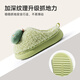 Pig Daddy Children's Slippers Autumn and Winter Boys Home Indoor Warm Anti-Slip Girls Baby Soft Bottom Children's Cotton Slippers Gray 20