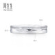 Chow Sang Sang (CHOW SANG SANG) platinum ring Pt950 love three lives three generations platinum couple wedding ring (single) 37096R 21 circles
