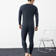 Jingshu Cotton Jingdong's own brand warm light warm underwear high elasticity and quick warmth men's pure cotton thermal suit 3XL