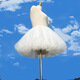 Lolita bustle tutu skirt lolita violent boneless dog short bust daily skirt flying duck butt bustle white four-layer gauze brace 35cm-daily style 80% people choose one size