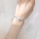 KZD Old Phoenix 999 Pure Silver Dream Catcher Silver Print Bracelet Female Forest Retro Sterling Silver Bracelet Bracelet Versatile Bracelet Dream Catcher Silver Plated Thickening