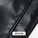 Rich PU leather imitation mink winter middle-aged men's thickened warm fur collar leather jacket men's imitation fur men's clothing