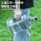 Baijie bucket portable pure water bucket food grade water storage bucket outdoor plastic tea bucket mineral water large bucket 7.5L transparent visible gray food grade thickened PC new material