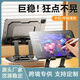 Popular 360 rotating aluminum metal mechanical arm mobile phone tablet holder office computer desktop pad suitable for portable high quality elite gray