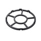 Liangmu gas stove rack, pot rack, stove rack, small pot, milk pot, casserole, non-slip rack, gas stove rack, pot rack, stove rack, small pot, gas stove bracket, 1 piece with inner ring, upgraded cast steel