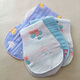 Oikulta baby waterproof diaper diaper pad pure cotton gauze washable baby supplies meson newborn summer peanut type 8-layer waterproof model-random color-+free two pieces 6 pieces 46*16 cm