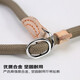 Dog leash P chain rope dog walking rope explosion-proof impact collar integrated dog leash medium and large small dogs beige P chain L size 20-50Jin Jin equals 0.5 kg applicable