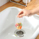 Kitchen sink drain mesh dishwashing sink filter disposable sink sewer floor drain mesh bag coarse mesh 30 pieces