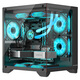 ASUS family-friendly sea view room host i3 13100F/RX7600XT/RTX5060 e-sports online game Dawa/Delta desktop assembly computer RO Ji customized DIY complete machine configuration 2 i3 13100F/RTX3050 6G single host