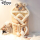 Disney (Disney) Newborn Baby Autumn and Winter Thickened Newborn Blanket Winter Thickened Outing Warm Baby Anti-jumping Swaddle Bag Blue (Crystal Velvet Warm Blanket) 80x80cm