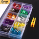 ZAVE boxed car fuse inserts, medium size 25A (10 pieces) white