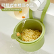 Yusenyike new style basket draining residue hanging food kitchen filter basket separation basket fruit household leftover filter water sink yellow 1 separate filter press dump residue