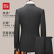 Red bean suit men's slim professional formal attire business suit suit groomsmen suit groom suit wedding dress men's suit