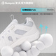 KUMPOO 2025 new badminton shoes Shunying D99 non-slip shock-absorbing and anti-torsion KUMPOO men's and women's same button lace-up sneakers white/black 42