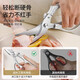 Xulin German quality precision scissors for the kitchen, strong chicken bone scissors for duck and goose bones, multi-functional stainless steel fish bone food, specializes in hard bones, labor-saving and durable, German powerful chicken bone scissors