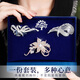 MOLADY Brooch Women's Three-piece Corsage Set Gift Box Light Luxury Best Friend Practical Birthday and Anniversary Gift for Girlfriend Gift Recommendation Three Team Outfits*Angel Wings Brooch*Jingsuda