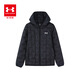 Under Armor children's clothing autumn and winter children's thin and waterproof short duck down jacket for boys and girls warm hooded down jacket 253311180