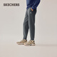 Skechers men's 2025 new autumn and winter velvet warm versatile pants sports sweatpants casual trousers L325M105