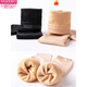 Modal over-the-knee socks plus velvet and thickened anti-slip knee socks, thigh socks, autumn and winter warm flesh-colored high and long socks, black nine points, 2 pairs, M nine points without socks, suitable for 150-170c body
