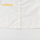 Balabala children's clothing girls long-sleeved shirt autumn pure cotton white shirt loose original white 10101-201324102005 90