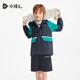 SOUHAIT children's clothing boys and girls fleece jacket spring and autumn children's polar fleece windbreaker Aurora Blue 130