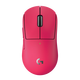 Logitech (G) GPW 4ème génération Puppy Shit King Souris de jeu sans fil double mode E-Sports 4ème génération adaptée aux petites mains cadeaux féminins identique aux joueurs professionnels Souris de jeu FPS Delta adaptée aux petites mains GPW Puppy rose + sous-main + base de chargement + boîtier de souris